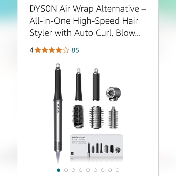 🎅🤶🎄Dyson Alternative Multifunctional Styling Hair Dryer 6 in 1. - Picture 8 of 9